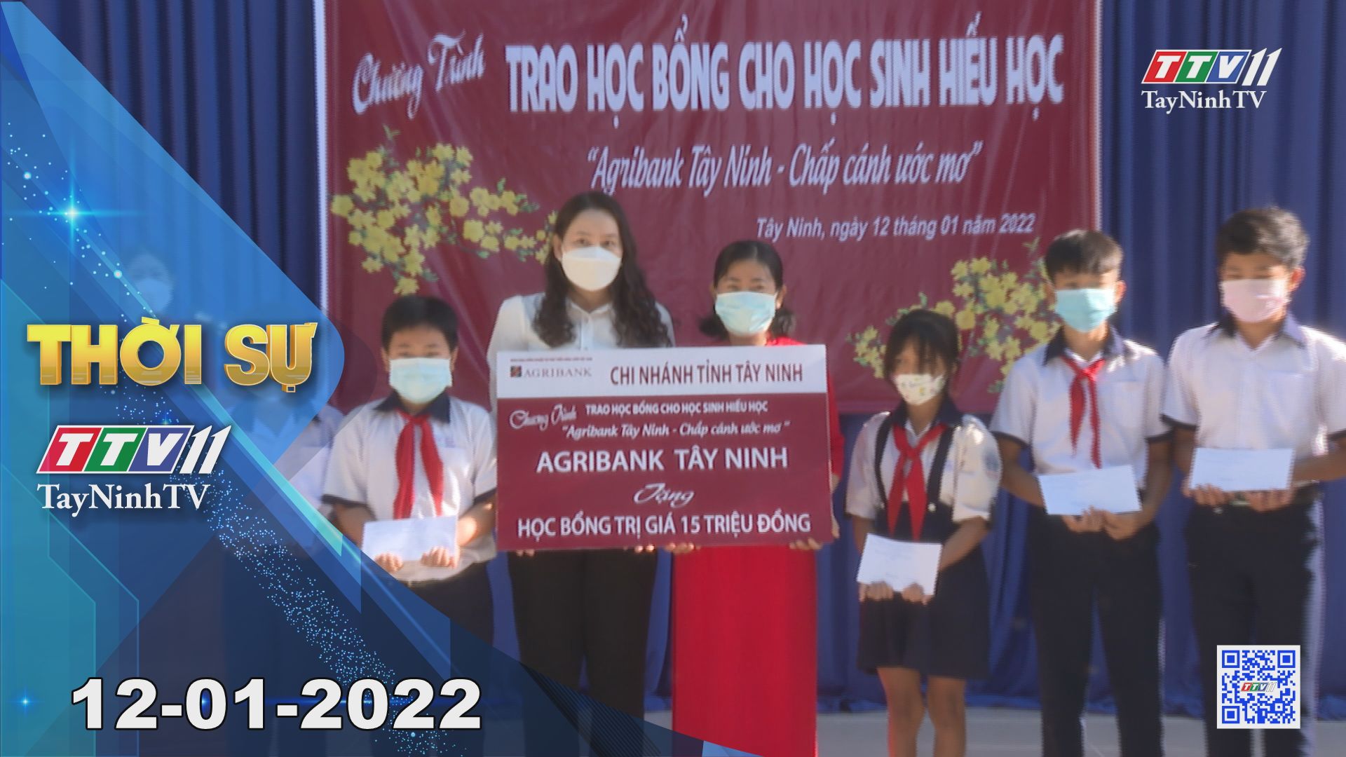 THỜI SỰ TÂY NINH 12/01/2022 | Tin tức hôm nay | TayNinhTV