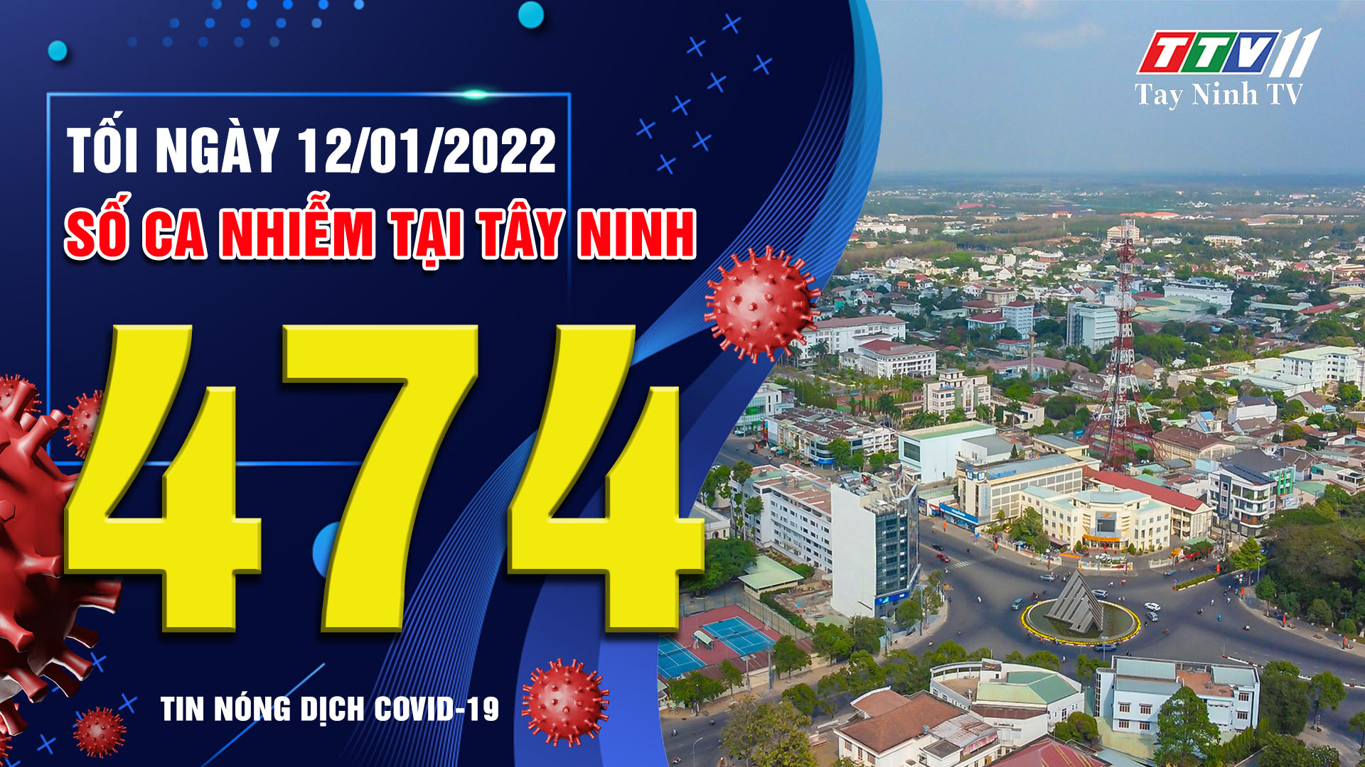 TIN TỨC COVID-19 TỐI 12/01/2022 | Tin tức hôm nay | TayNinhTV