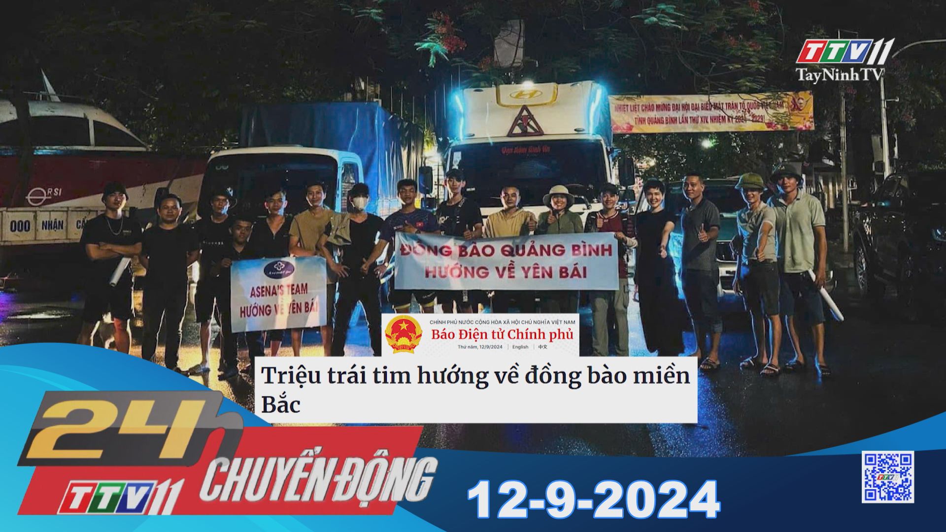 24h Chuyển động 12-9-2024 | Tin tức hôm nay | TayNinhTVEnt