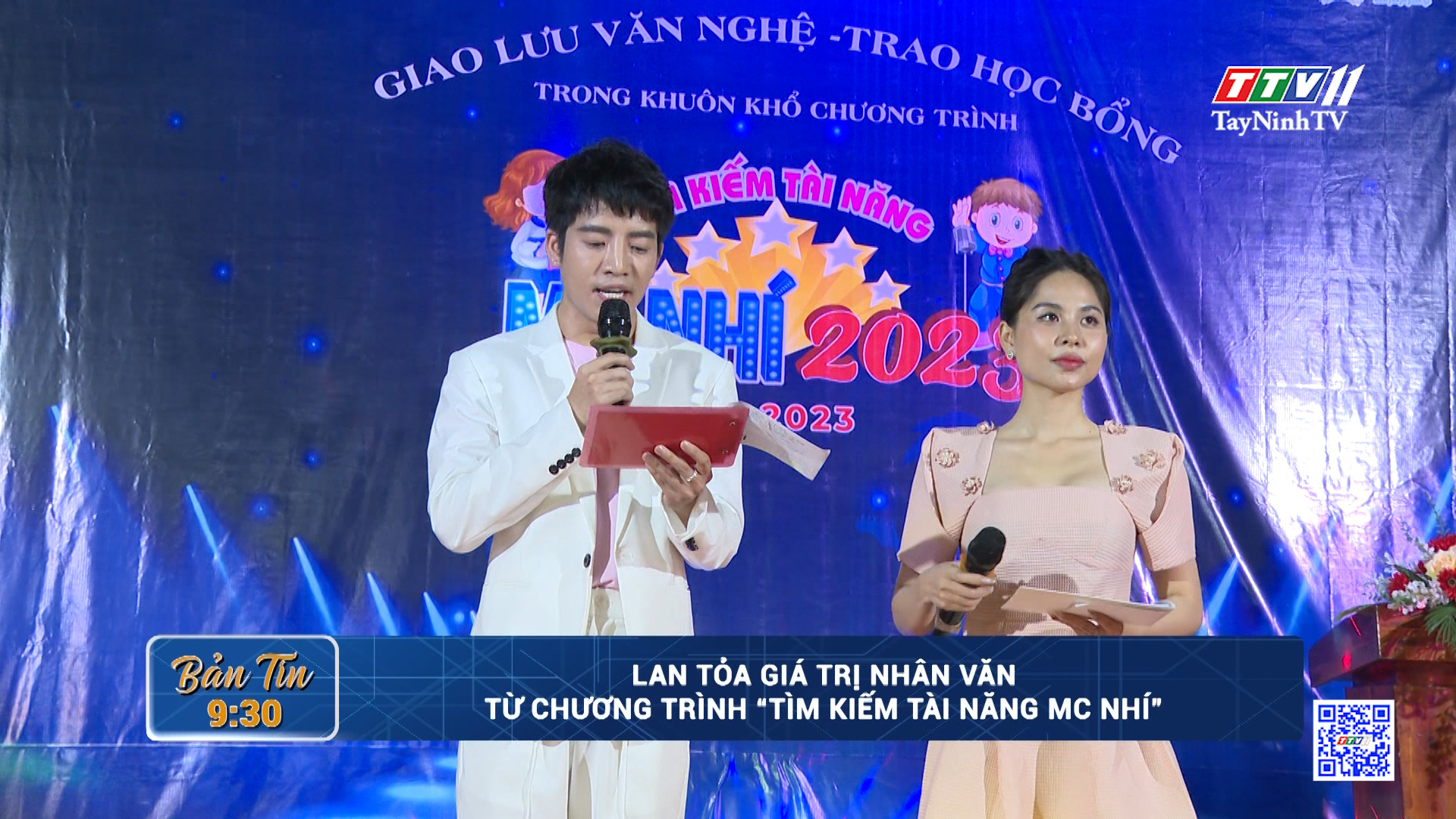 Lan tỏa giá trị nhân văn từ Chương trình “Tìm kiếm tài năng MC nhí” | TayNinhTV