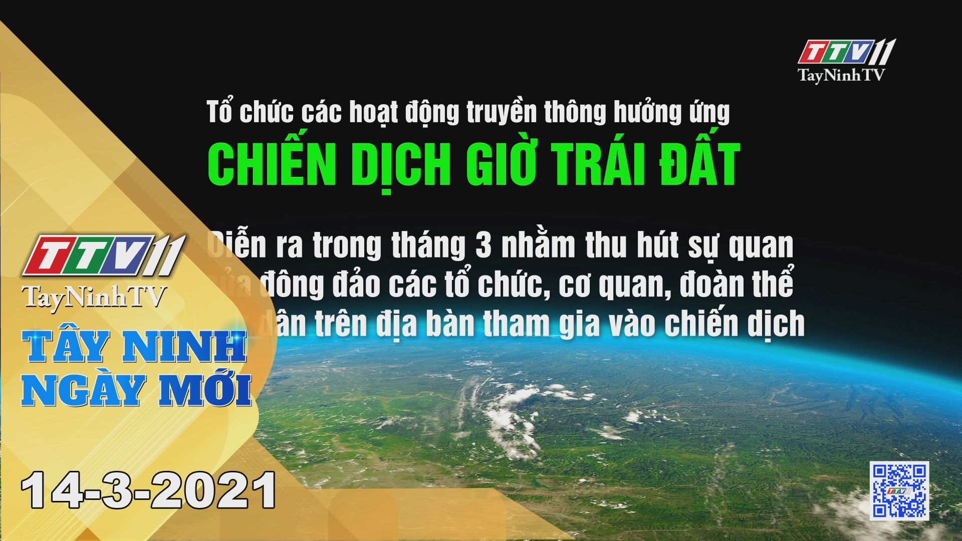 Tây Ninh Ngày Mới 14-3-2021 | Tin tức hôm nay | TayNinhTV