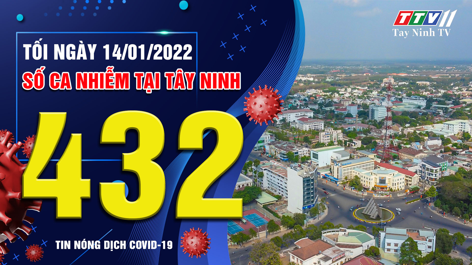TIN TỨC COVID-19 TỐI 14/01/2022 | Tin tức hôm nay | TayNinhTV