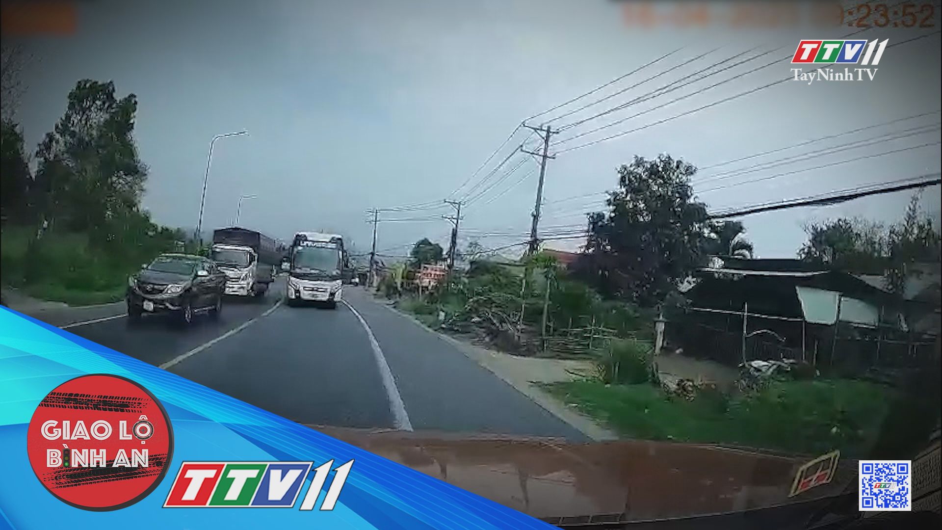 Cẩn trọng khi vượt xe | Giao lộ bình an | TayNinhTV