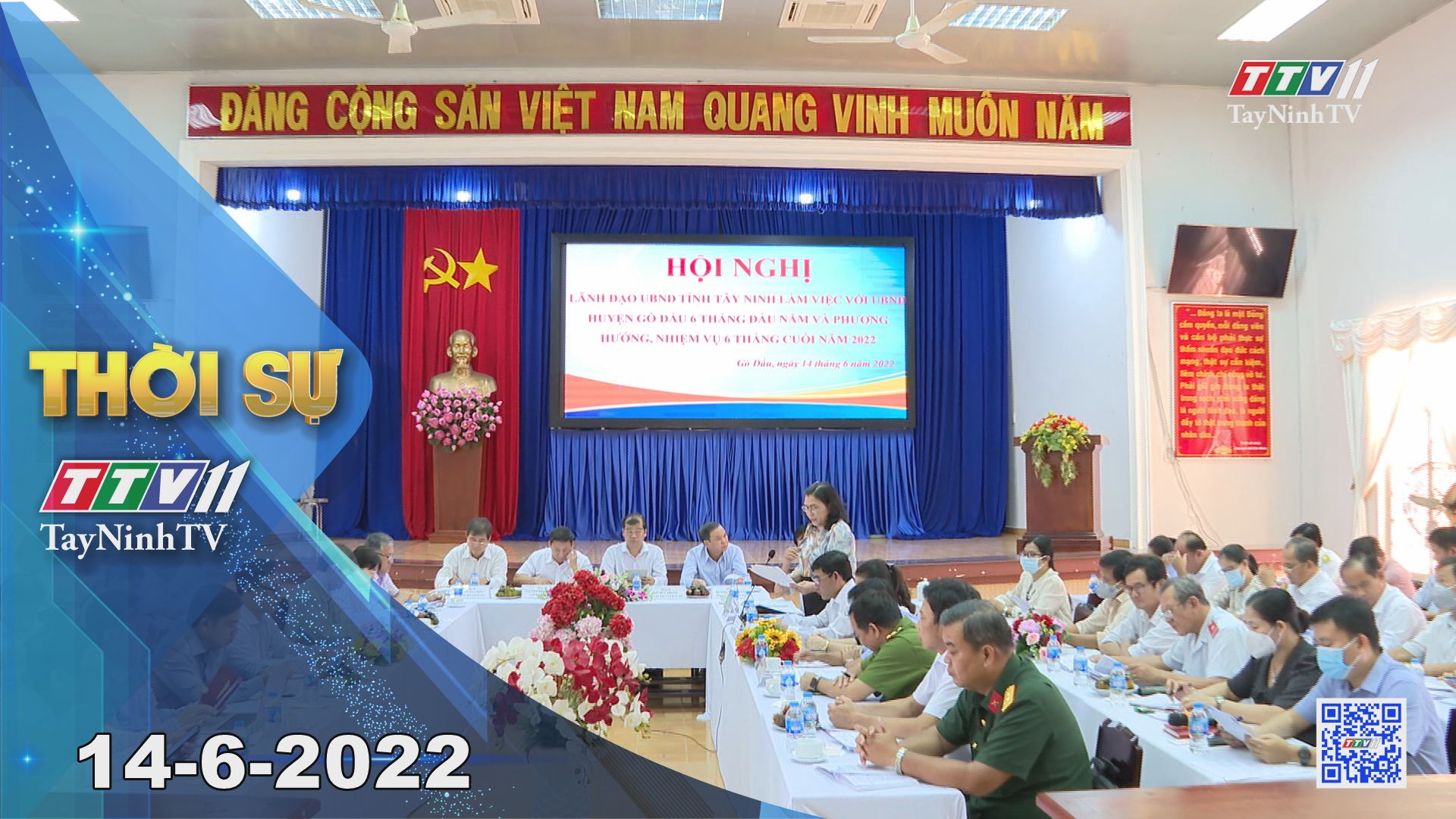 Thời sự Tây Ninh 14-6-2022 | Tin tức hôm nay | TayNinhTV