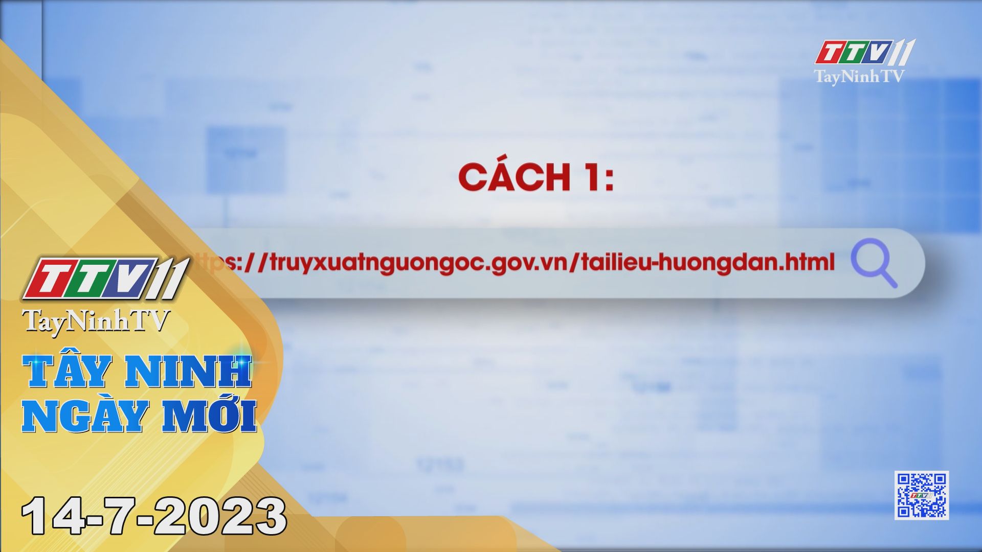 Tây Ninh ngày mới 14-7-2023 | Tin tức hôm nay | TayNinhTV