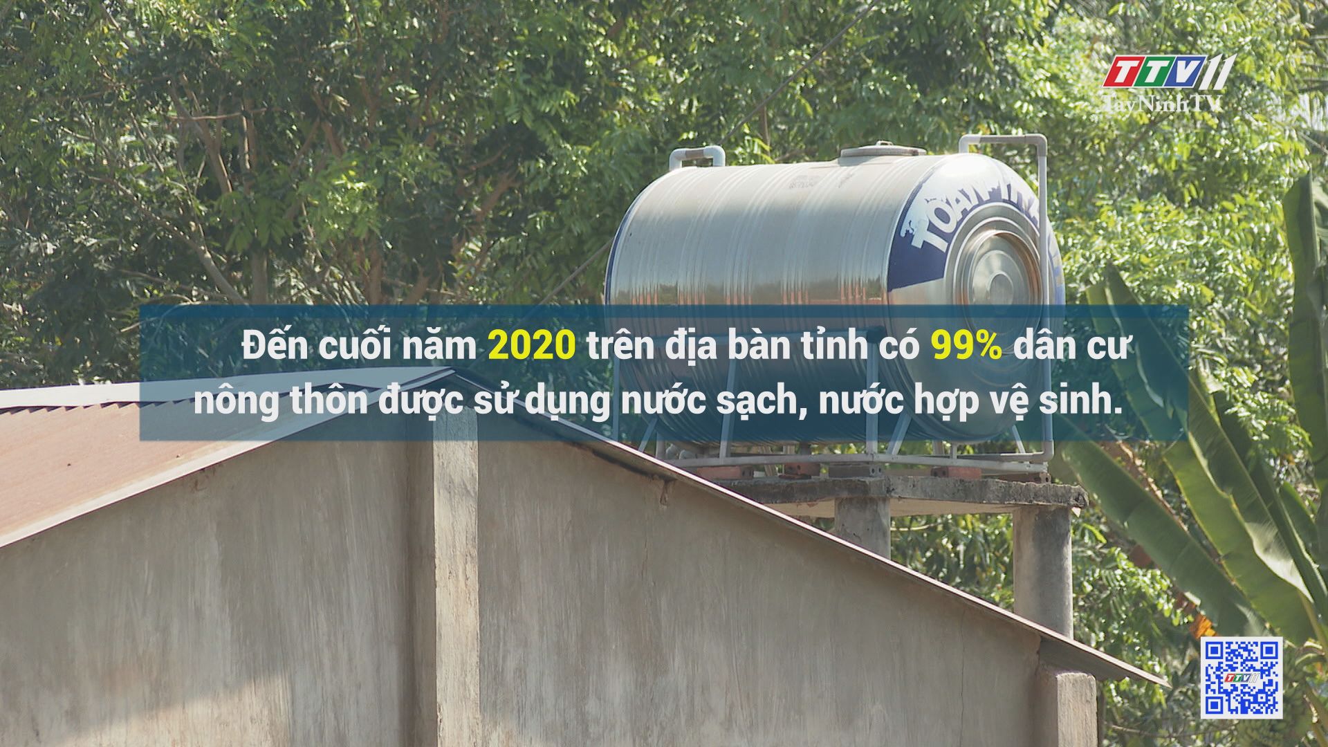 Nâng cao chất lượng nguồn nước và tỷ lệ người dân nông thôn được sử dụng nước sạch | TÂY NINH XÂY DỰNG NÔNG THÔN MỚI | TayNinhTV