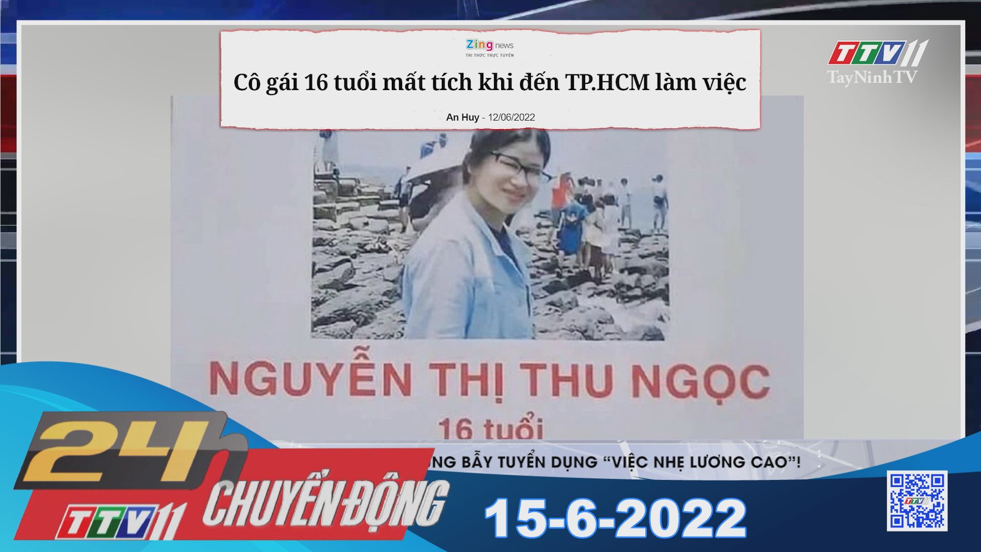 24h Chuyển động 15-6-2022 | Tin tức hôm nay | TayNinhTV