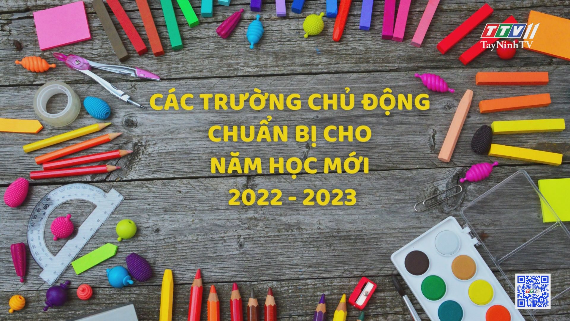 Các trường chủ động chuẩn bị cho năm học mới 2022 - 2023 | Giáo dục và đào tạo | TayNinhTV