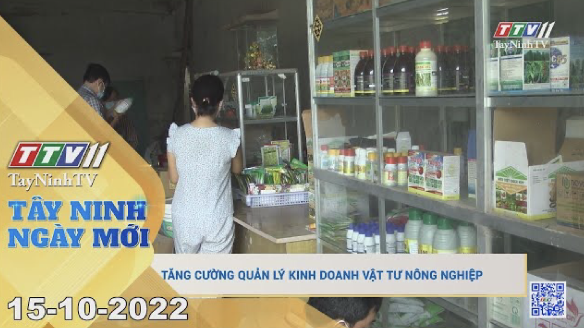 Tây Ninh ngày mới 15-10-2022 | Tin tức hôm nay | TayNinhTV