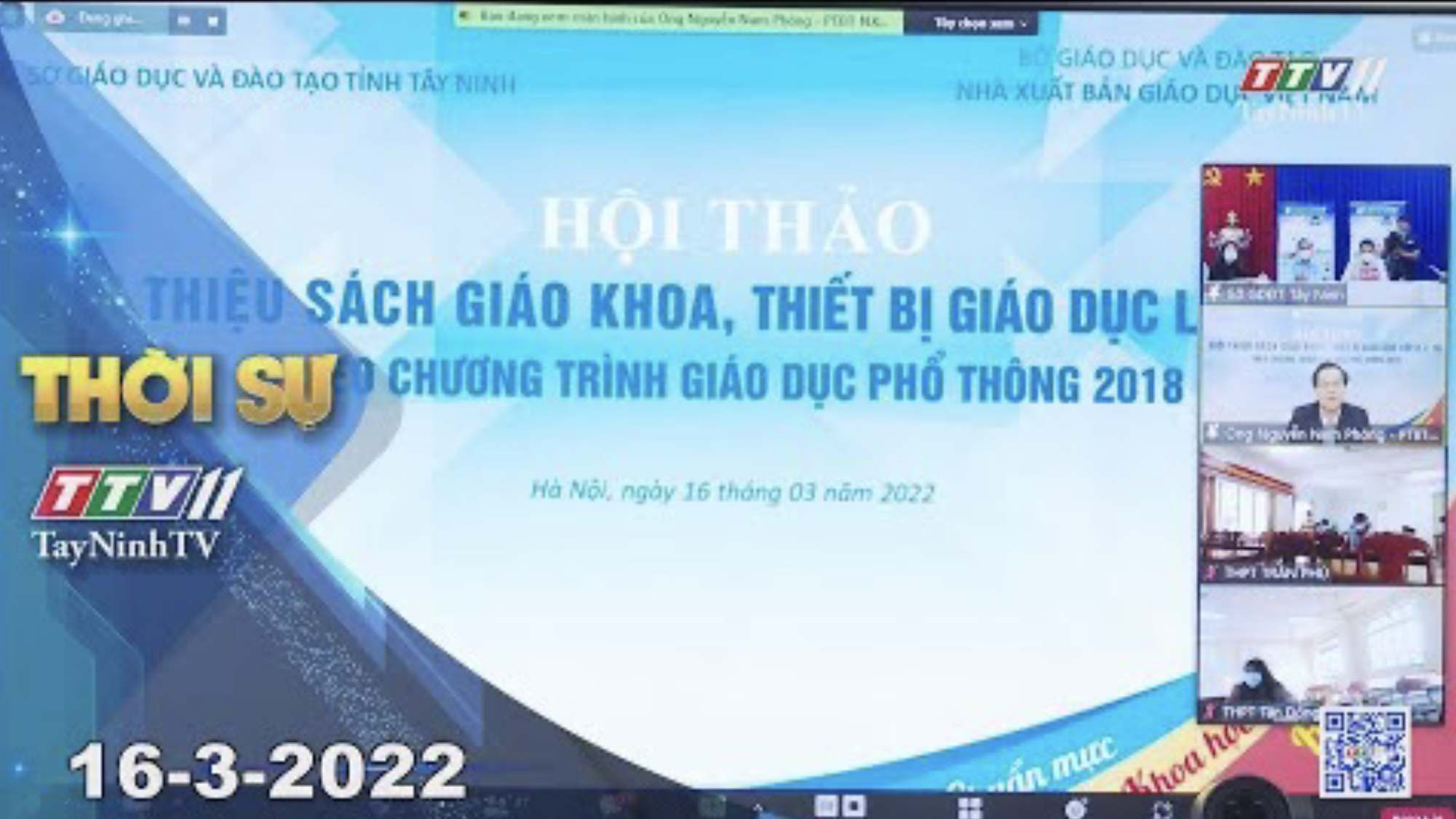 Thời sự Tây Ninh 16-3-2022 | Tin tức hôm nay | TayNinhTV
