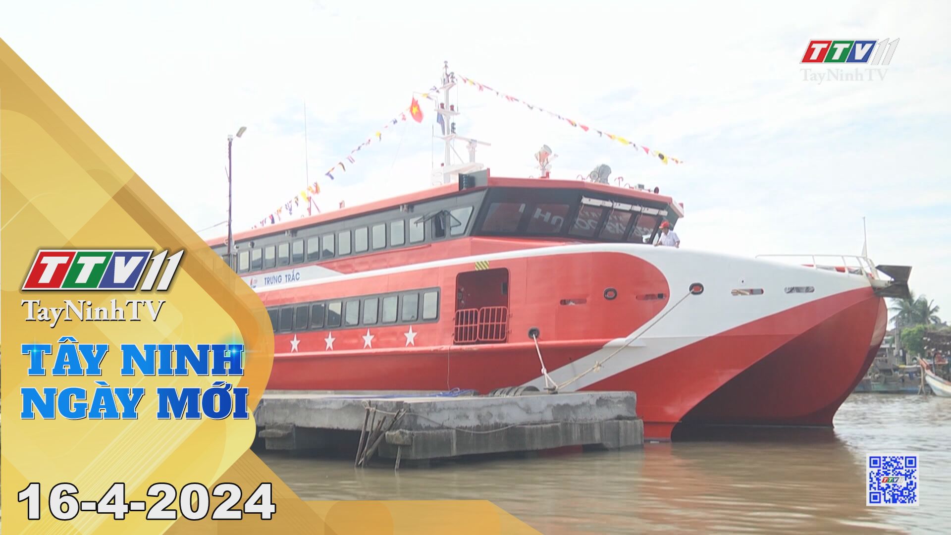 Tây Ninh ngày mới 16-4-2024 | Tin tức hôm nay | TayNinhTV