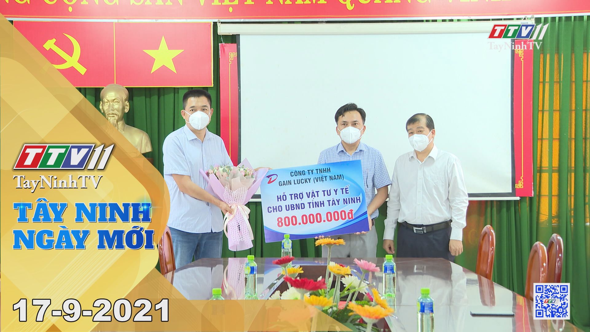 Tây Ninh Ngày Mới 17-9-2021 | Tin tức hôm nay | TayNinhTV