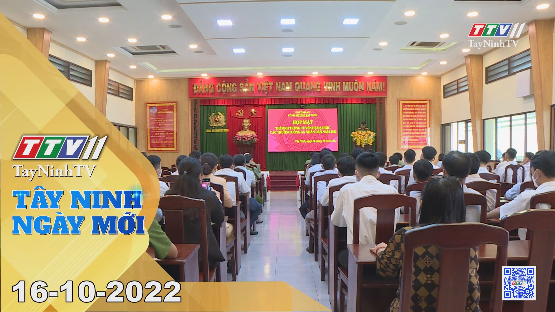 Tây Ninh ngày mới 16-10-2022 | Tin tức hôm nay | TayNinhTV