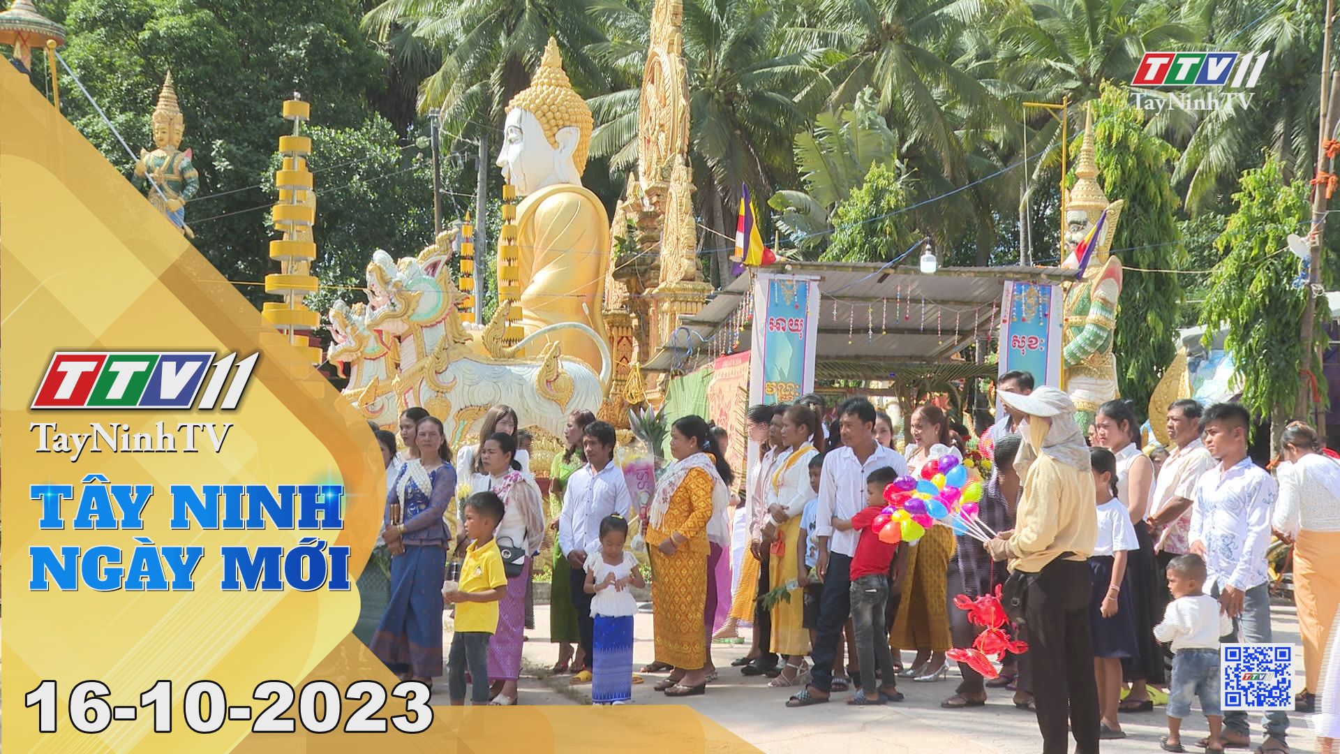 Tây Ninh ngày mới 16-10-2023 | Tin tức hôm nay | TayNinhTV