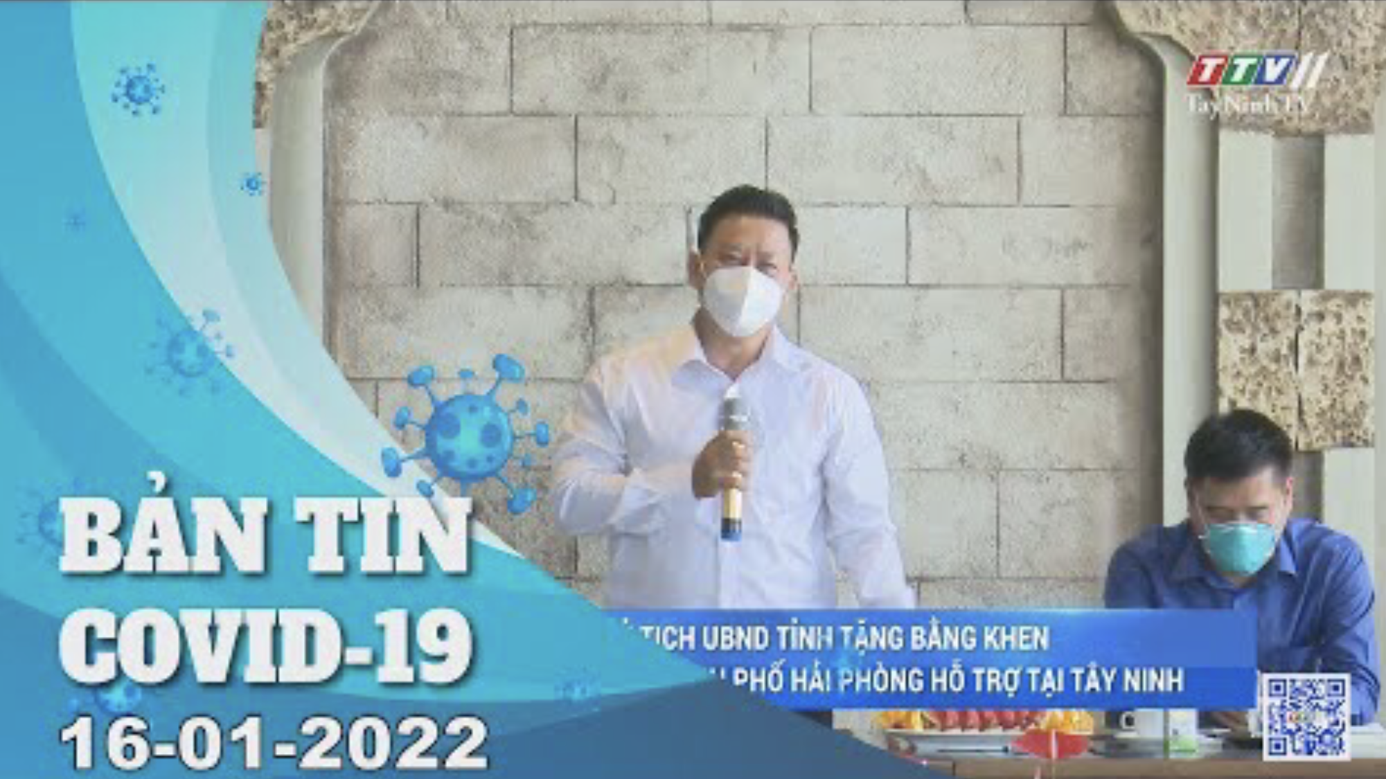 BẢN TIN COVID-19 16/01/2022 | Tin tức hôm nay | TayNinhTV