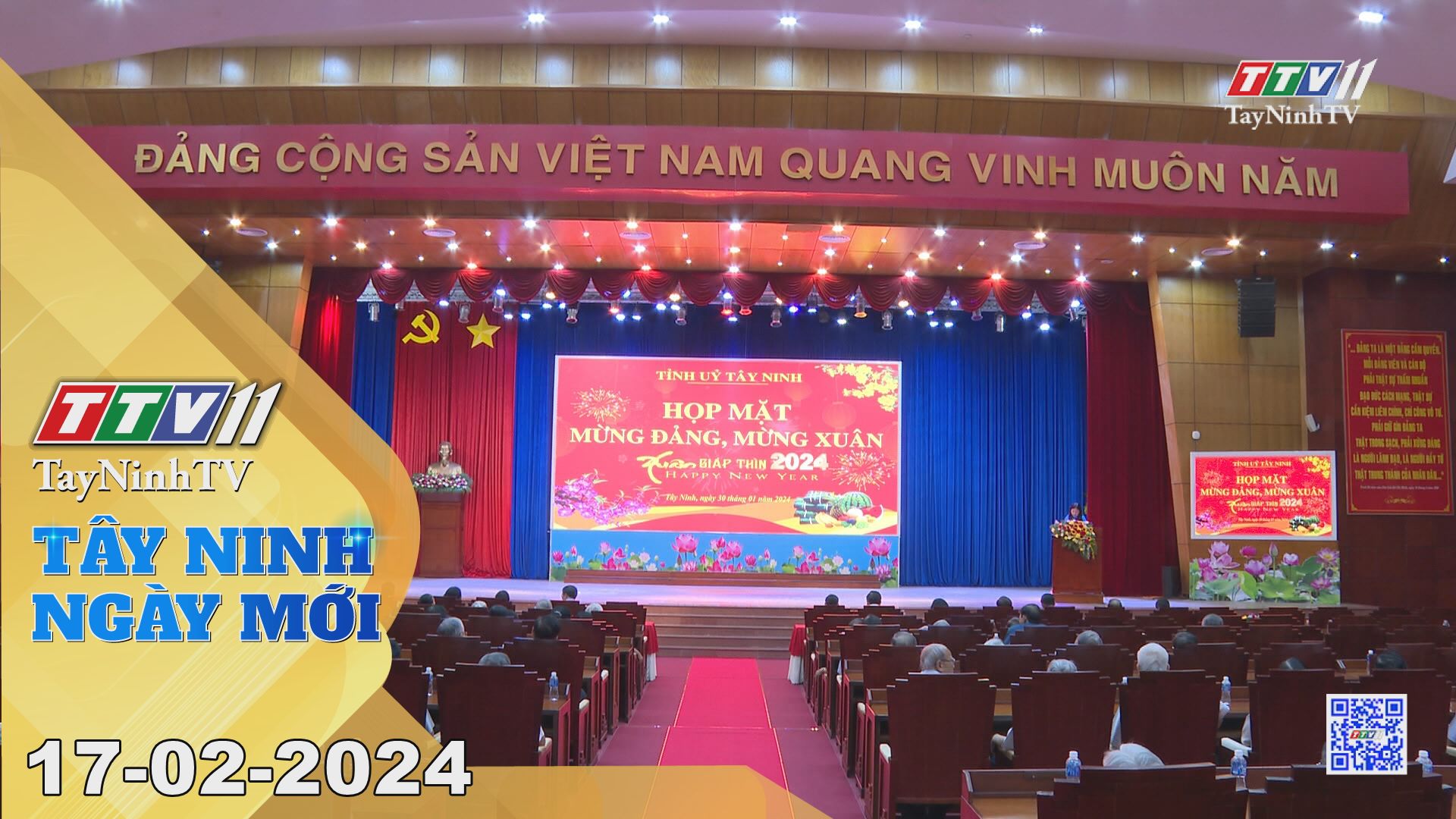 Tây Ninh ngày mới 17-02-2024 | Tin tức hôm nay | TayNinhTV