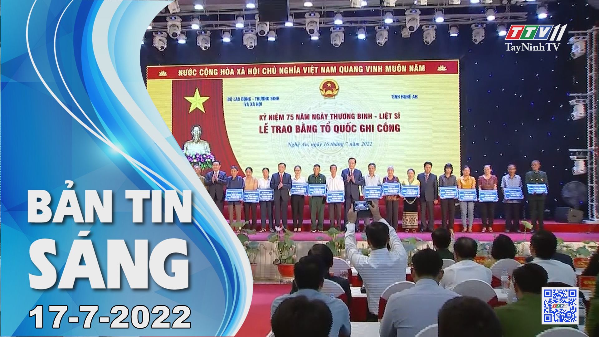 Bản tin sáng 17-7-2022 | Tin tức hôm nay | TayNinhTV