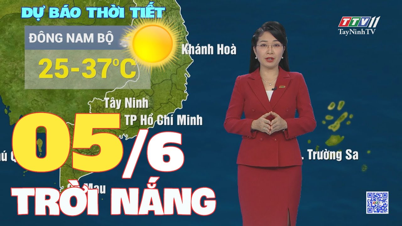 Bản tin thời tiết 05-6-2024 | TayNinhTVENT