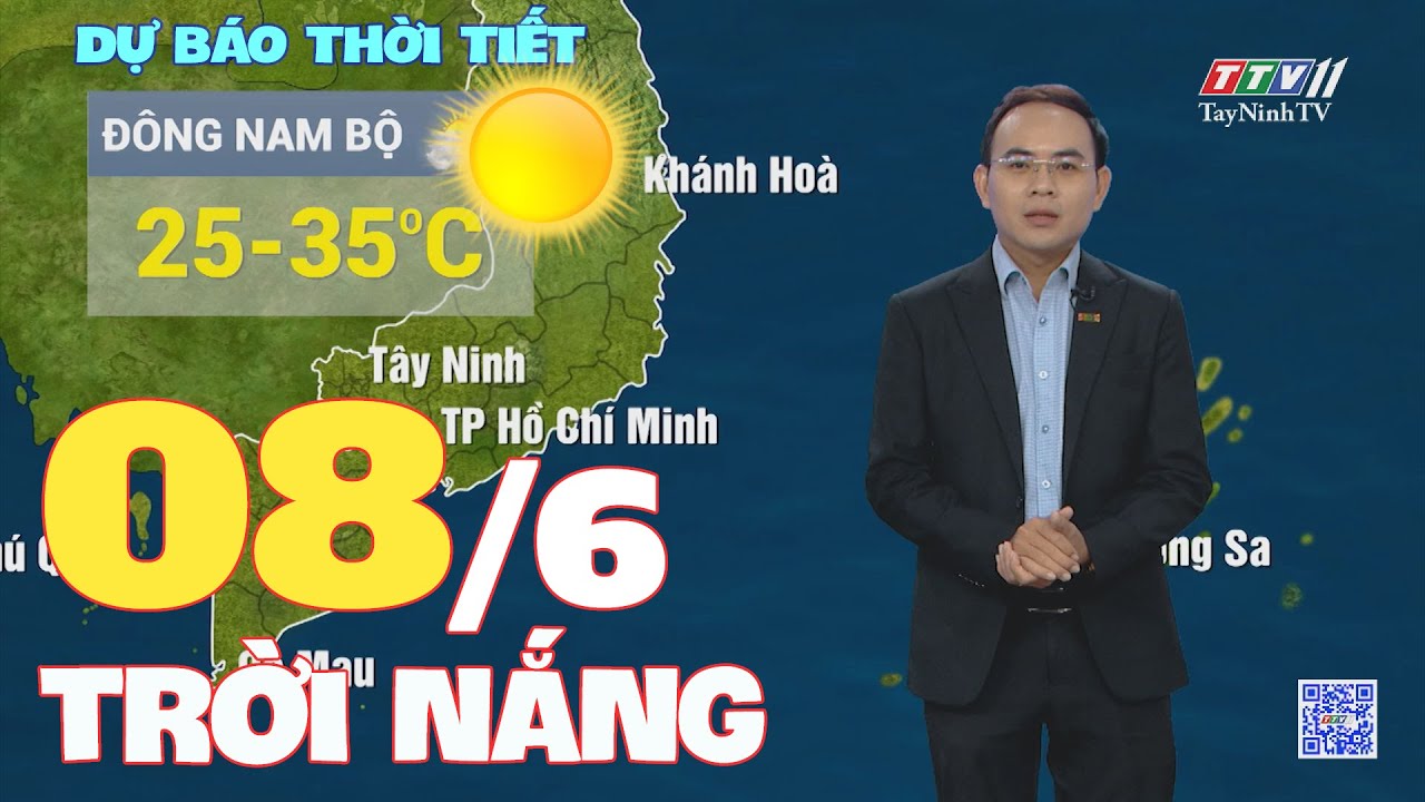 Bản tin thời tiết 08-6-2024 | TayNinhTVENT