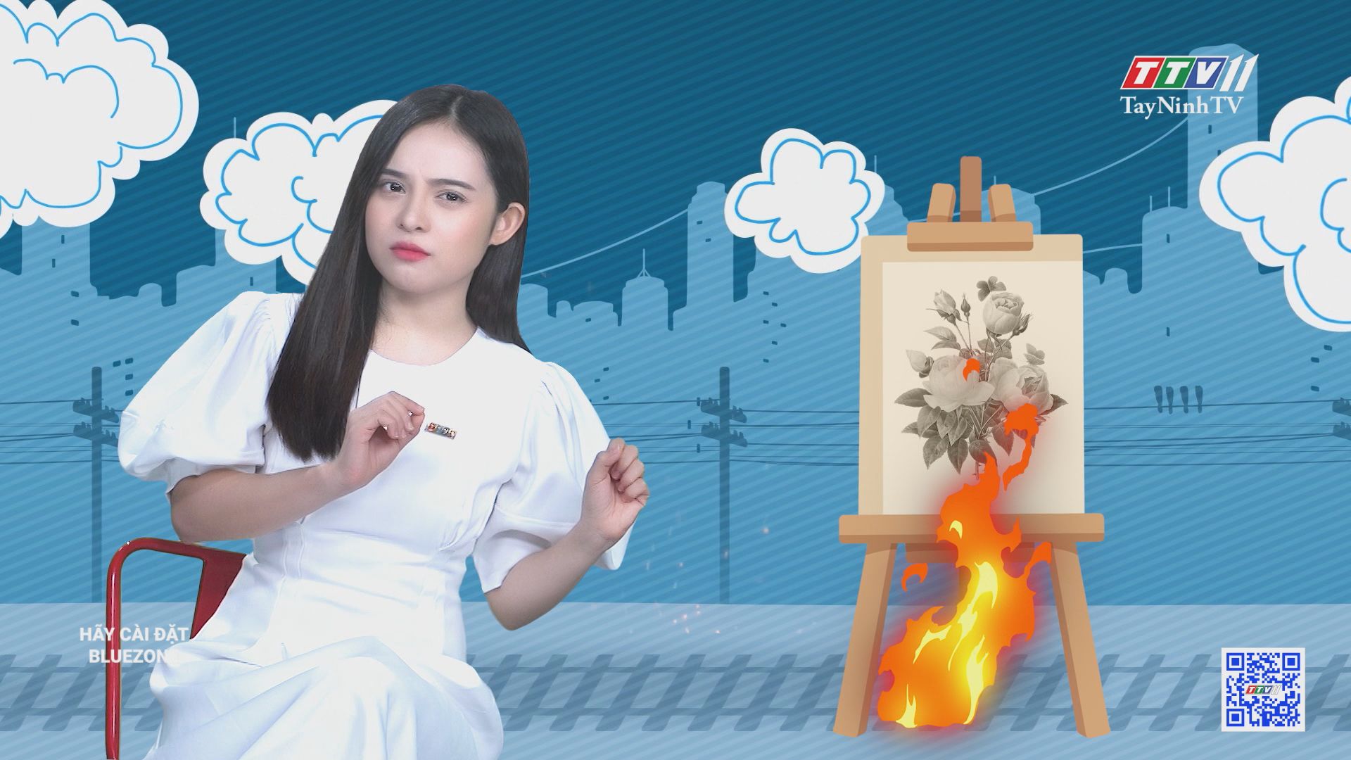 Sử dụng lửa để sáng tác nghệ thuật độc đáo | CHUYỆN ĐÔNG TÂY KỲ THÚ | TayNinhTV 