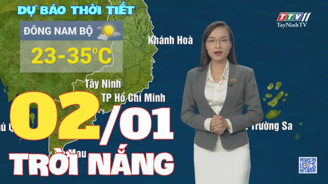 Bản tin thời tiết 02-01-2024 | TayNinhTVEnt