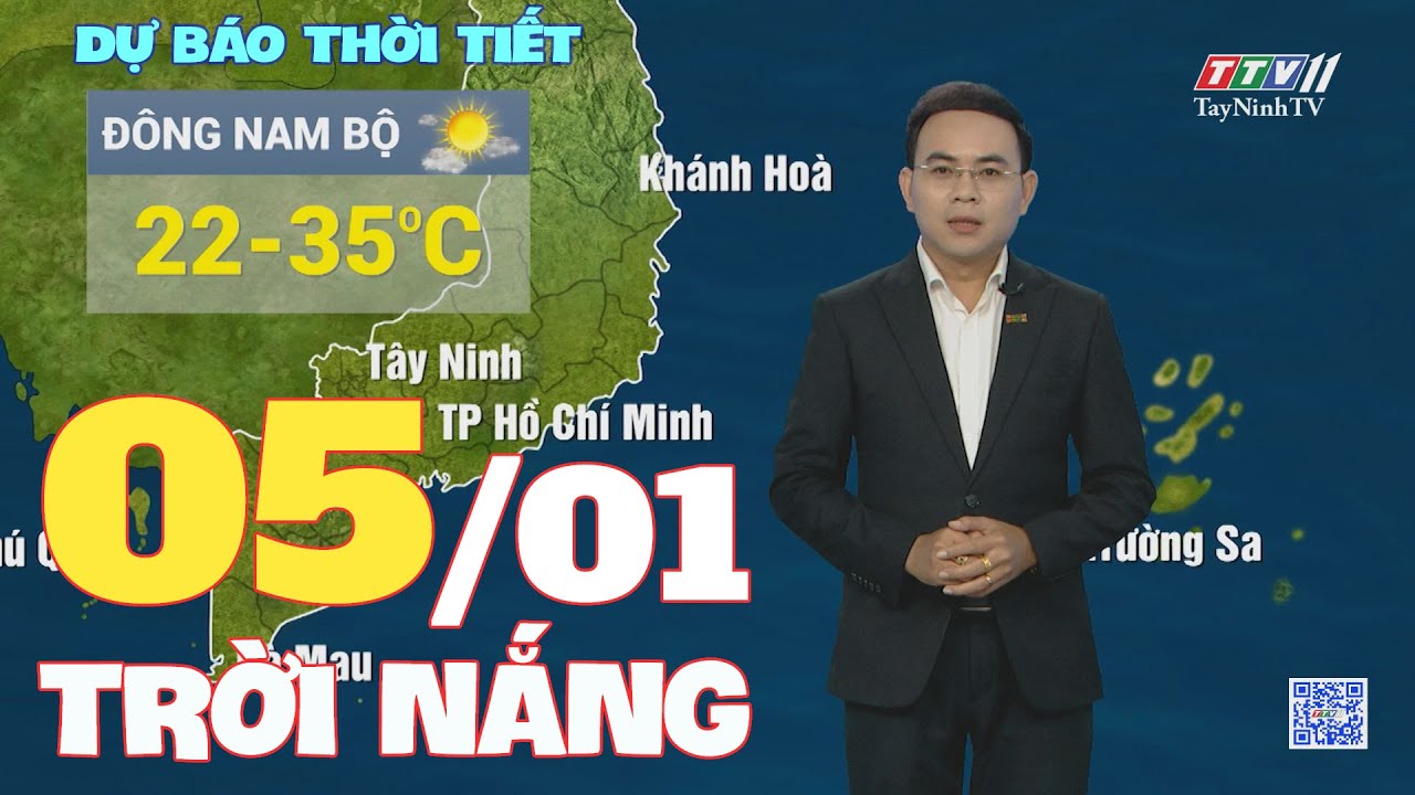 Bản tin thời tiết 05-01-2024 | TayNinhTVEnt