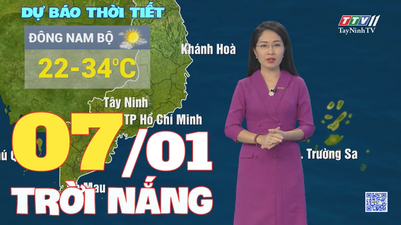 Bản tin thời tiết 07-01-2024 | TayNinhTVEnt