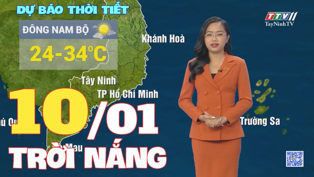 Bản tin thời tiết 10-01-2024 | TayNinhTVEnt