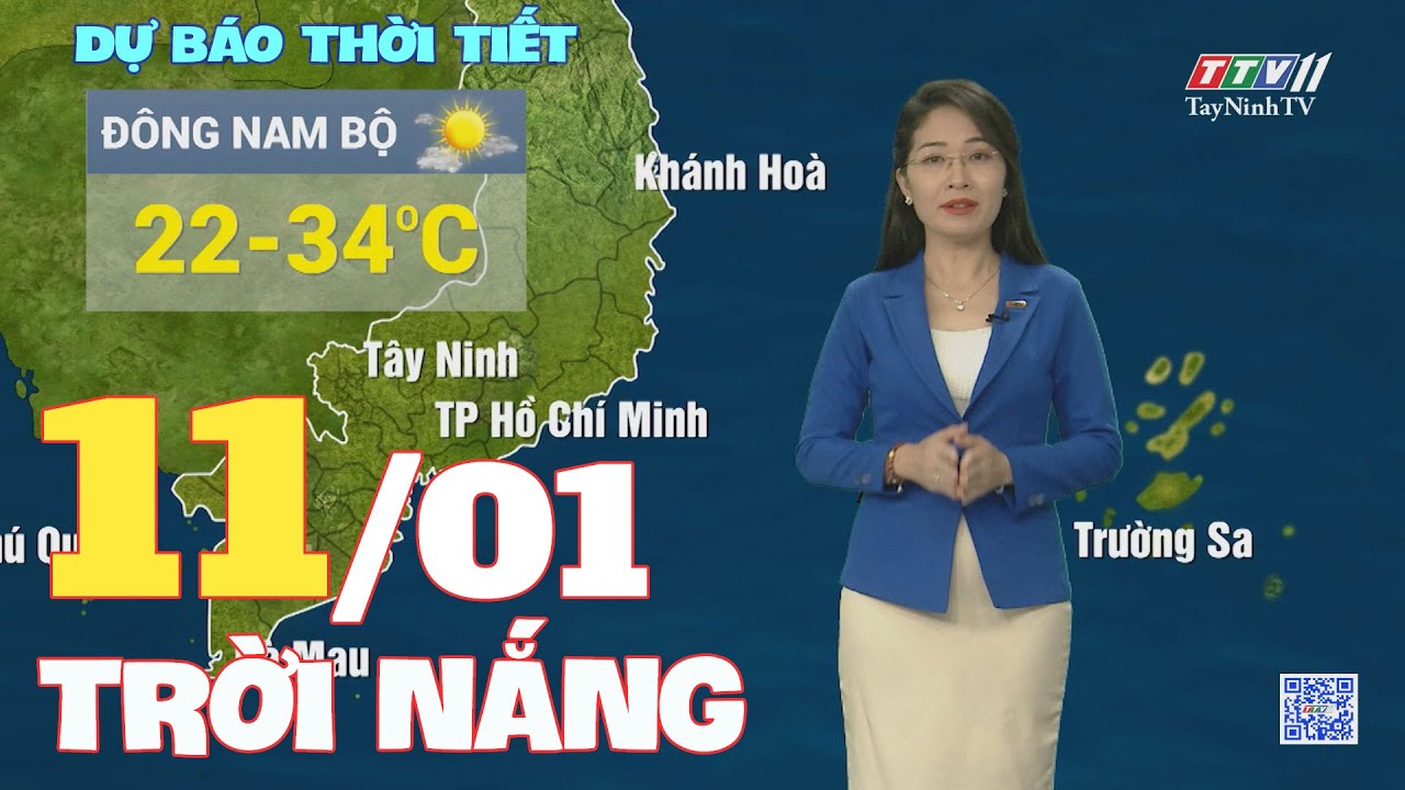 Bản tin thời tiết 11-01-2024 | TayNinhTVEnt