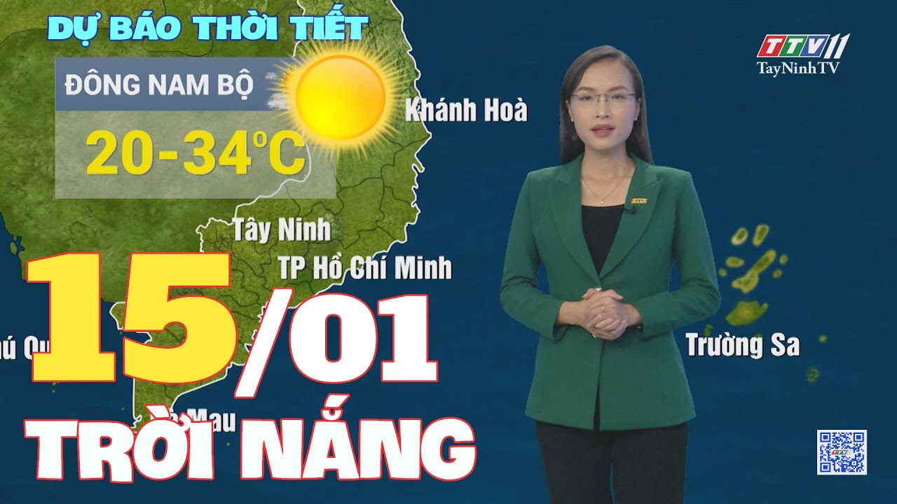 Bản tin thời tiết 15-01-2024 | TayNinhTVEnt