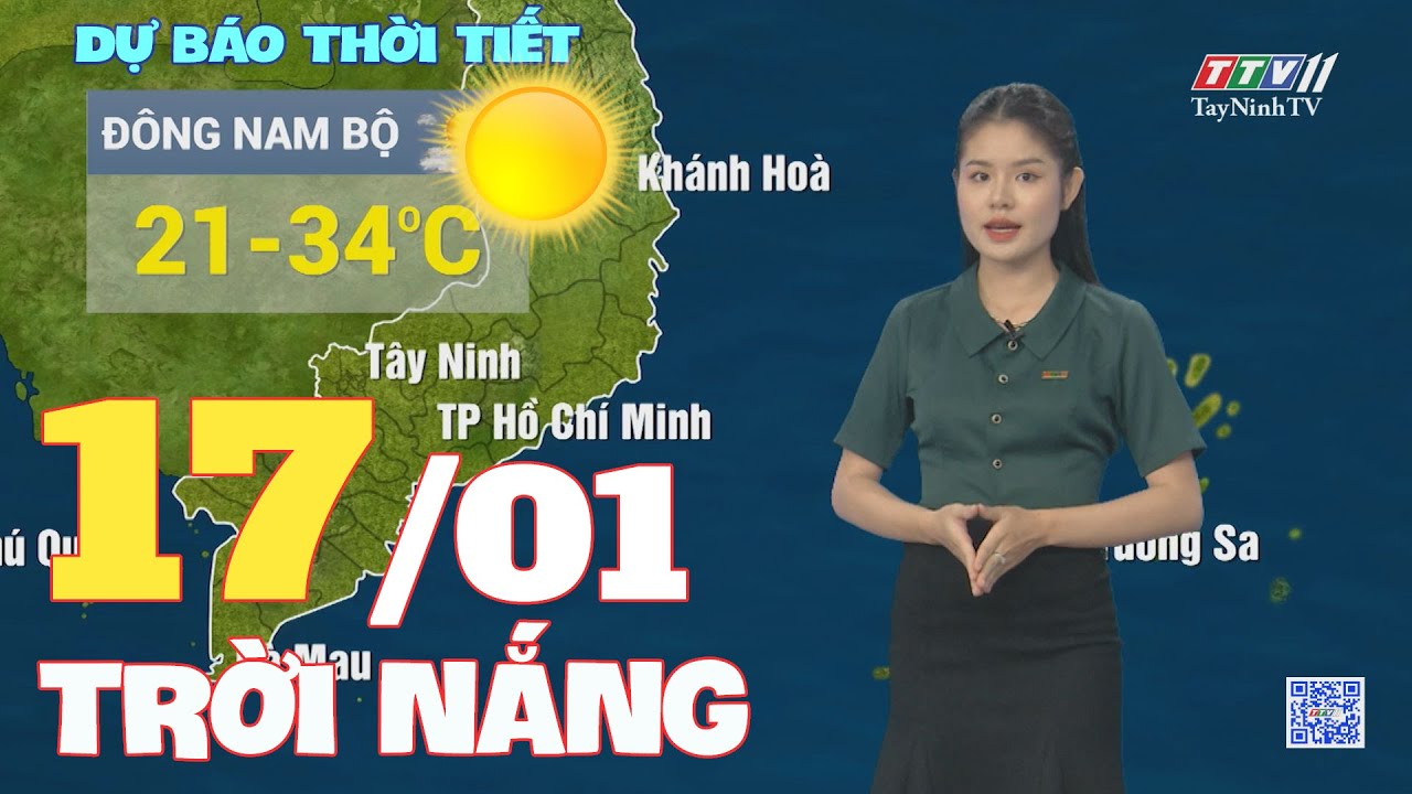 Bản tin thời tiết 17-01-2024 | TayNinhTVEnt