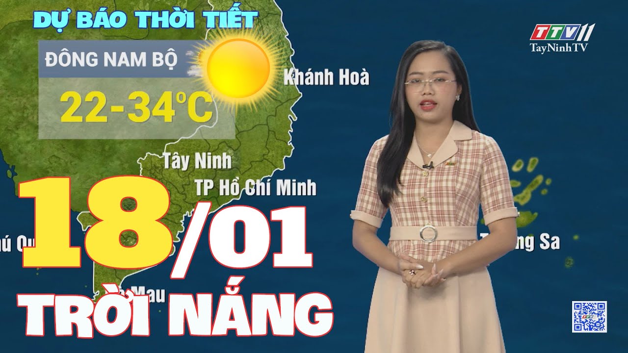 Bản tin thời tiết 18-01-2024 | TayNinhTVEnt