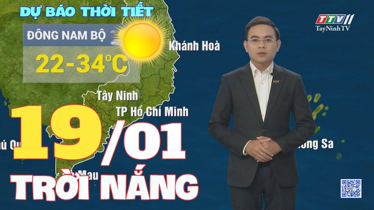 Bản tin thời tiết 19-01-2024 | TayNinhTVEnt