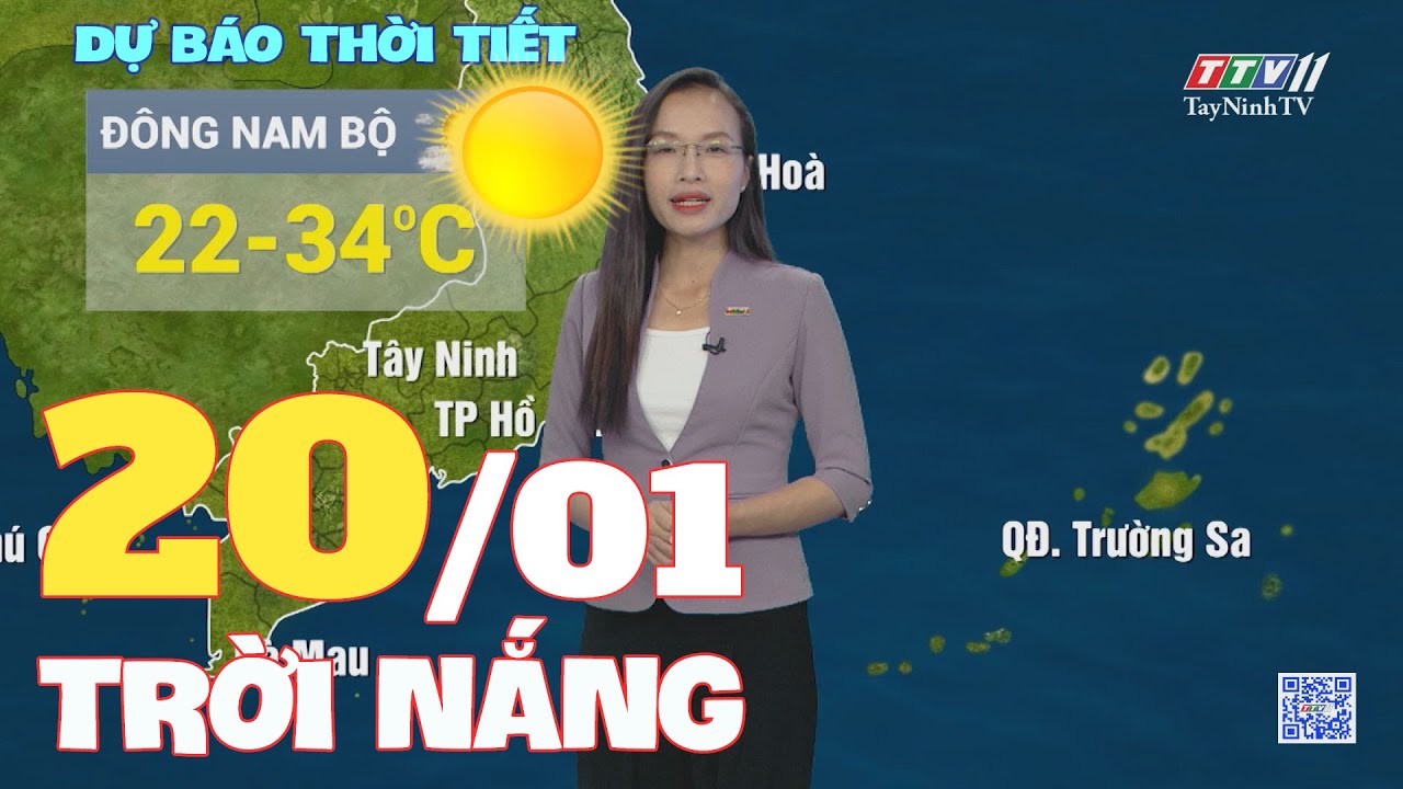 Bản tin thời tiết 20-01-2024 | TayNinhTVEnt