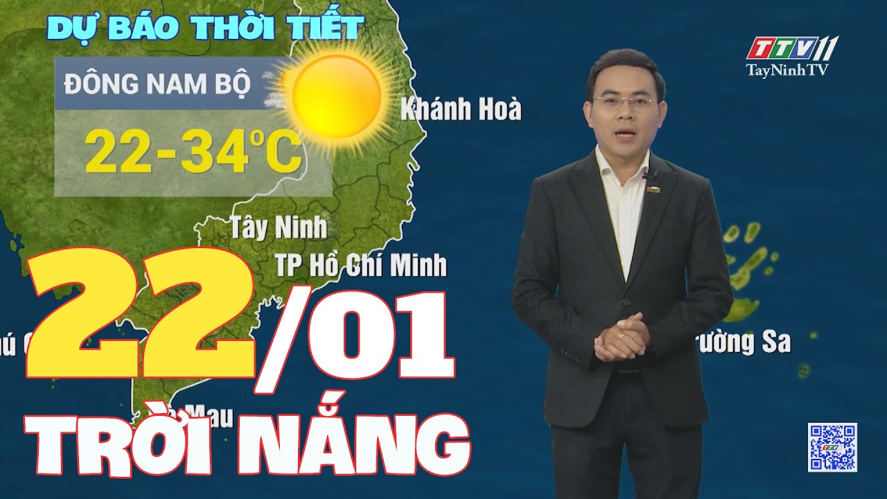 Bản tin thời tiết 22-01-2024 | TayNinhTVEnt