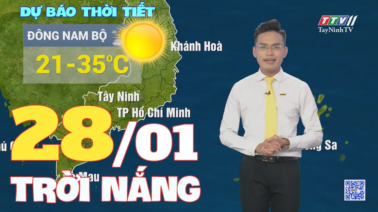 Bản tin thời tiết 28-01-2024 | TayNinhTVEnt