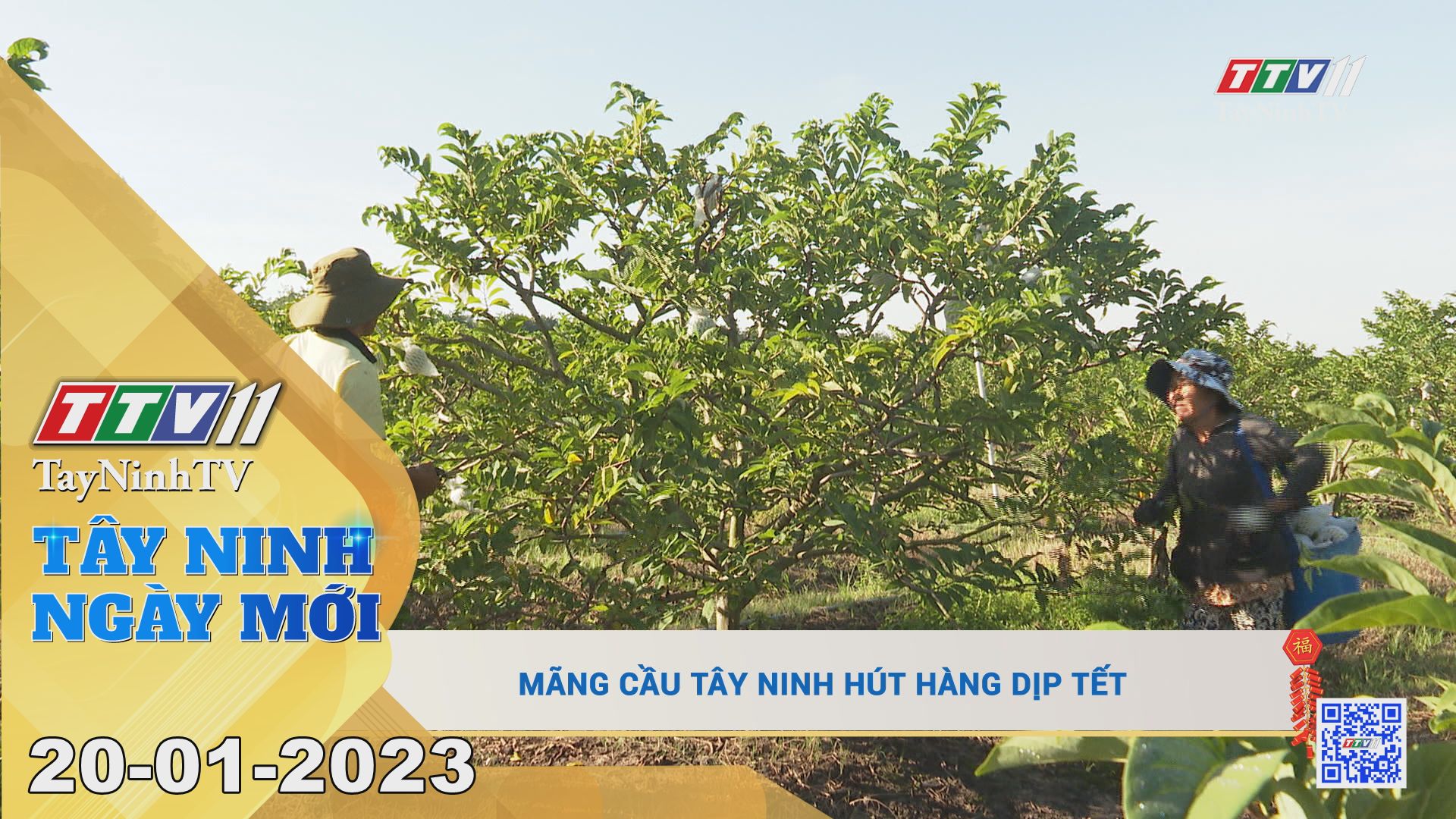 Tây Ninh ngày mới 20-01-2023 | Tin tức hôm nay | TayNinhTV