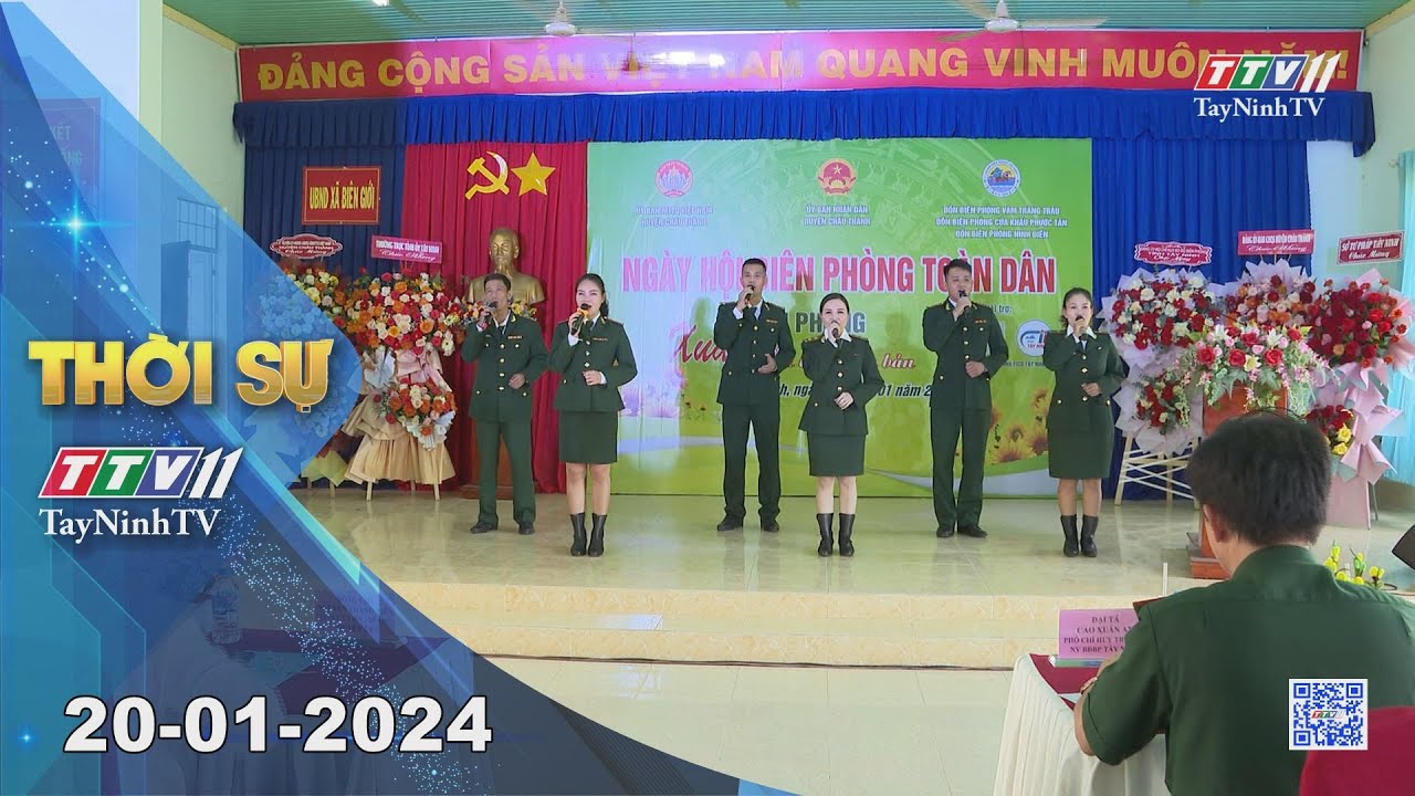 Thời sự Tây Ninh 20-01-2024 | Tin tức hôm nay | TayNinhTV