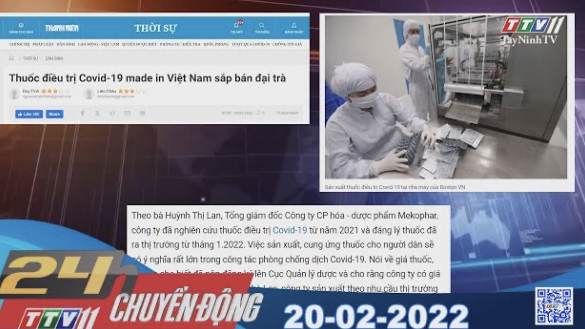 24h chuyển động 20-02-2022 | Tin tức hôm nay | TayNinhTV