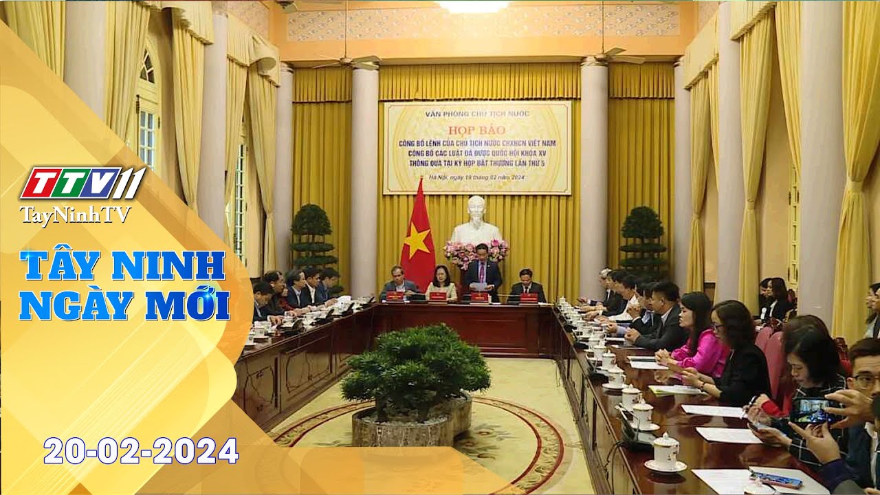 Tây Ninh ngày mới 20-02-2024 | Tin tức hôm nay | TayNinhTV