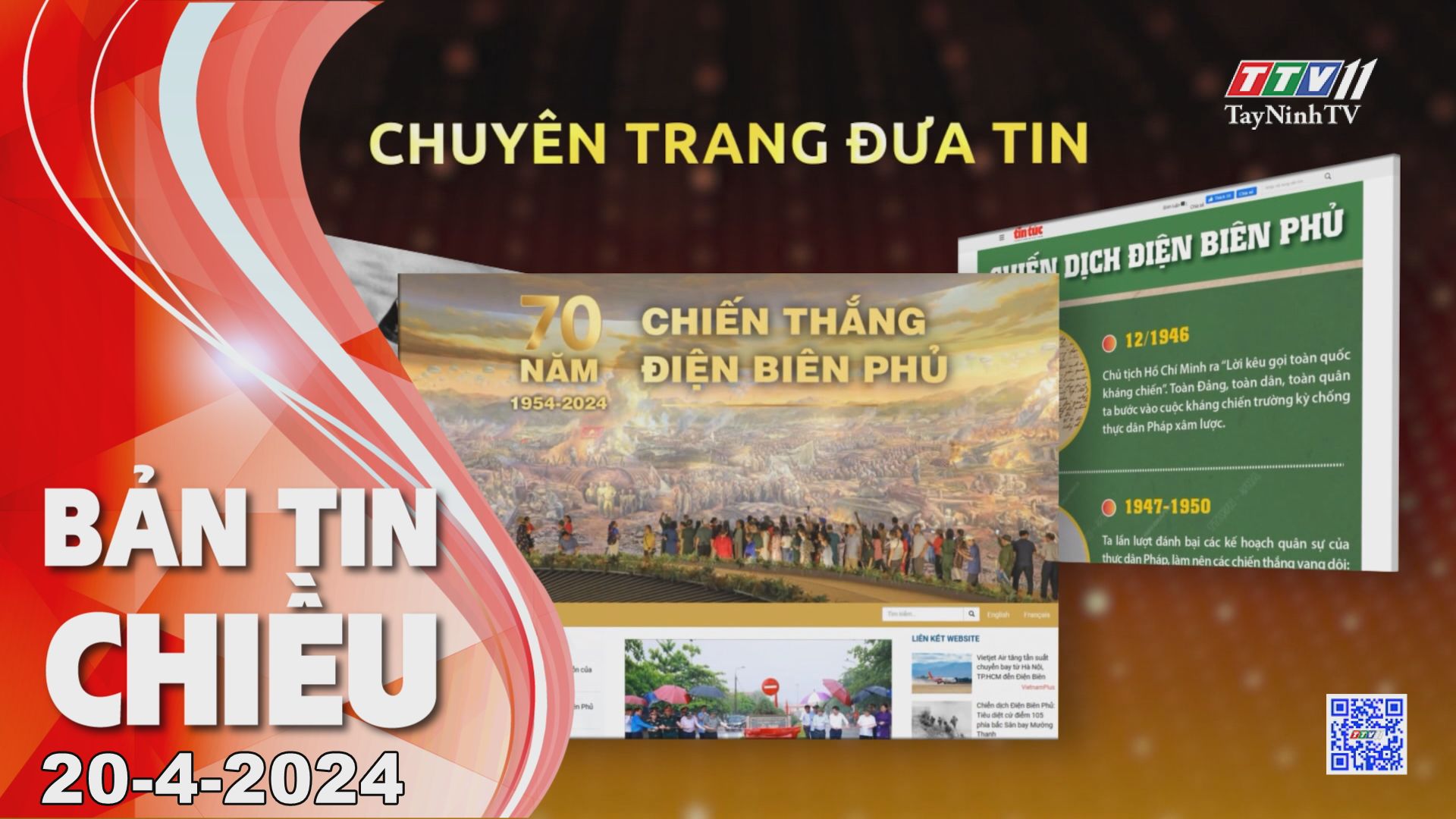 Bản tin chiều 20-4-2024 | Tin tức hôm nay | TayNinhTV 