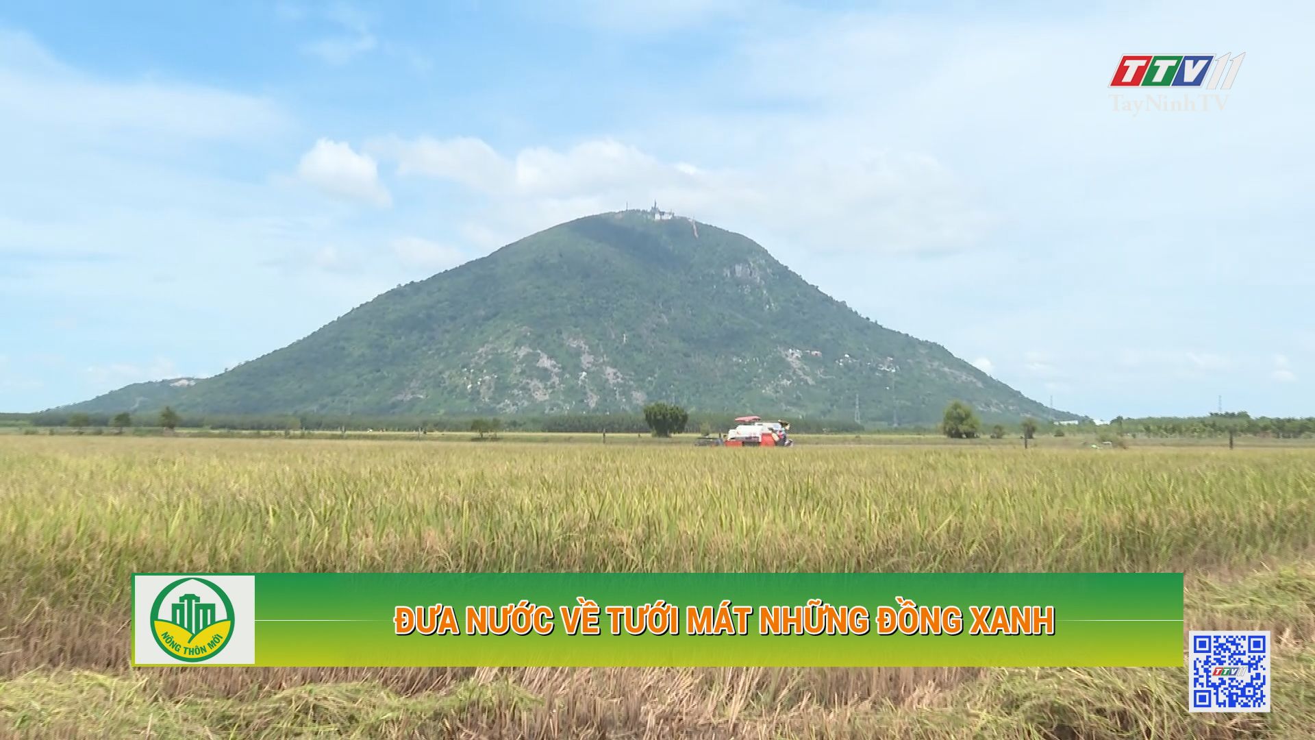 Đưa nước về tưới mát những đồng xanh | TÂY NINH XÂY DỰNG NÔNG THÔN MỚI | TayNinhTV