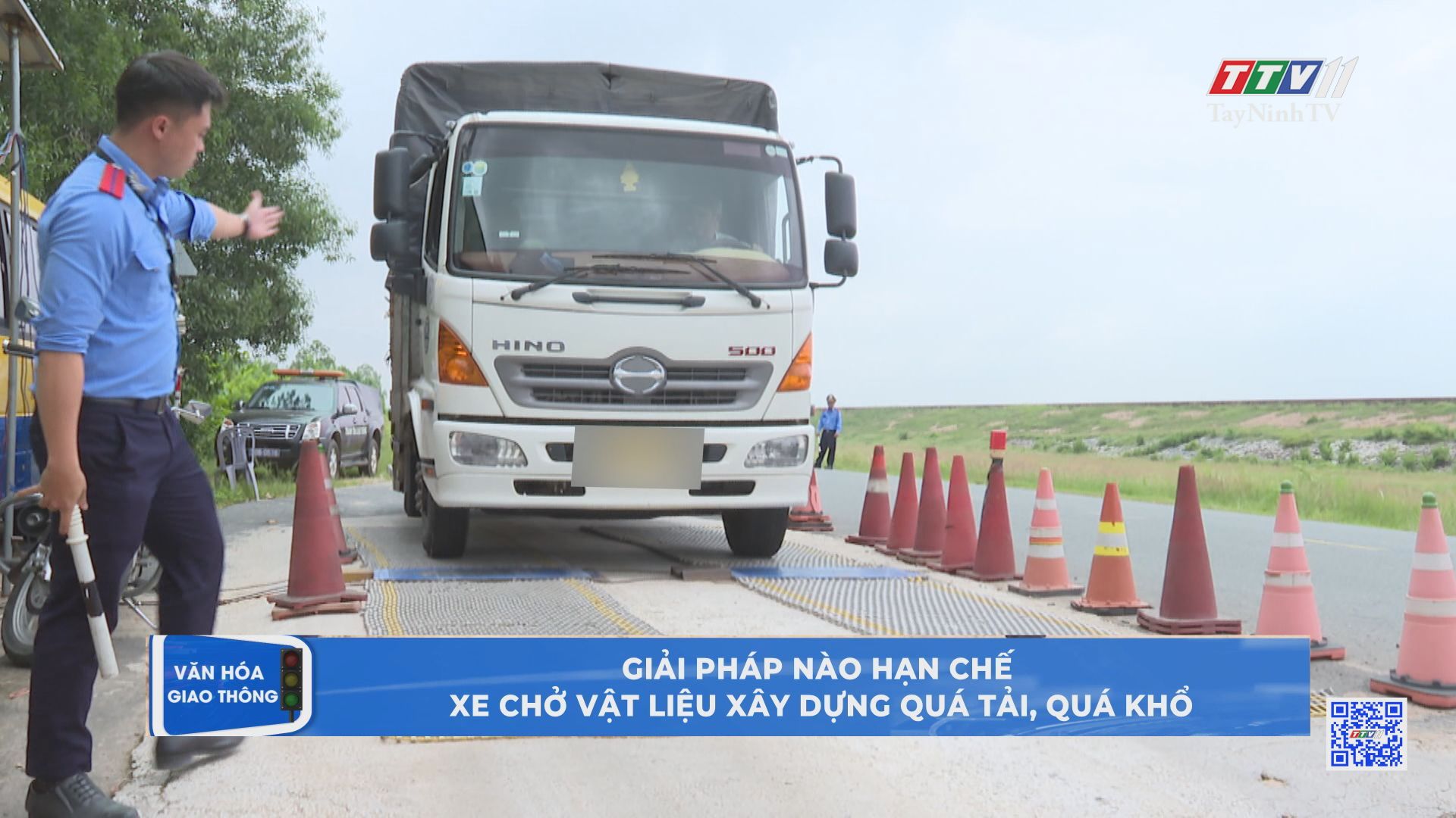 Giải pháp nào hạn chế xe chở vật liệu xây dựng quá tải, quá khổ | Văn hóa giao thông | TayNinhTV