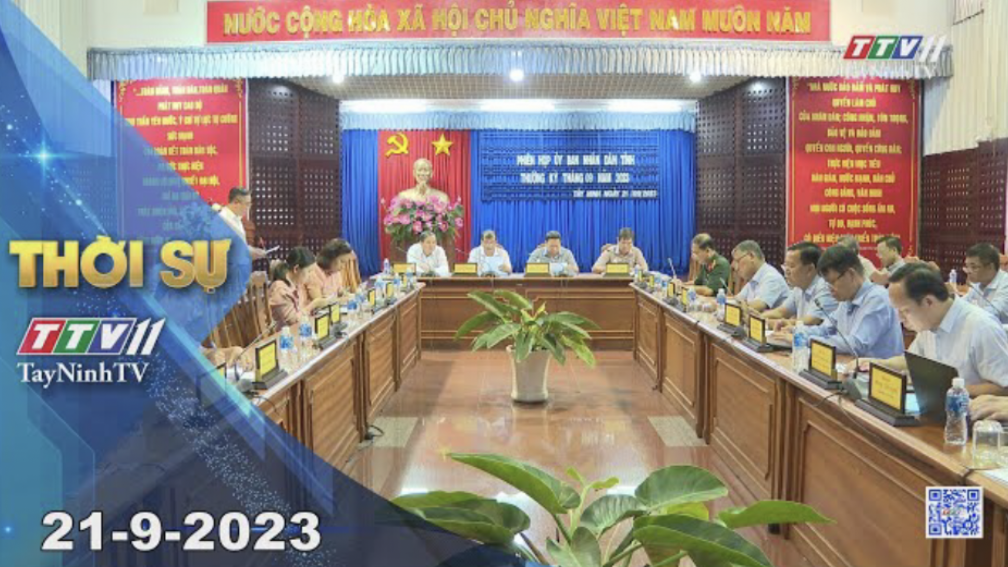 Thời sự Tây Ninh 21-9-2023 | Tin tức hôm nay | TayNinhTV