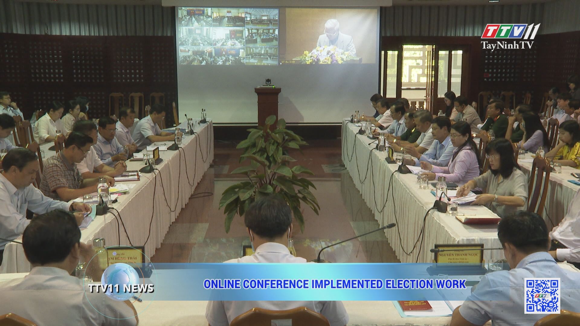 Online conference implemented election work | TTVNEWS | TayNinhTV Today