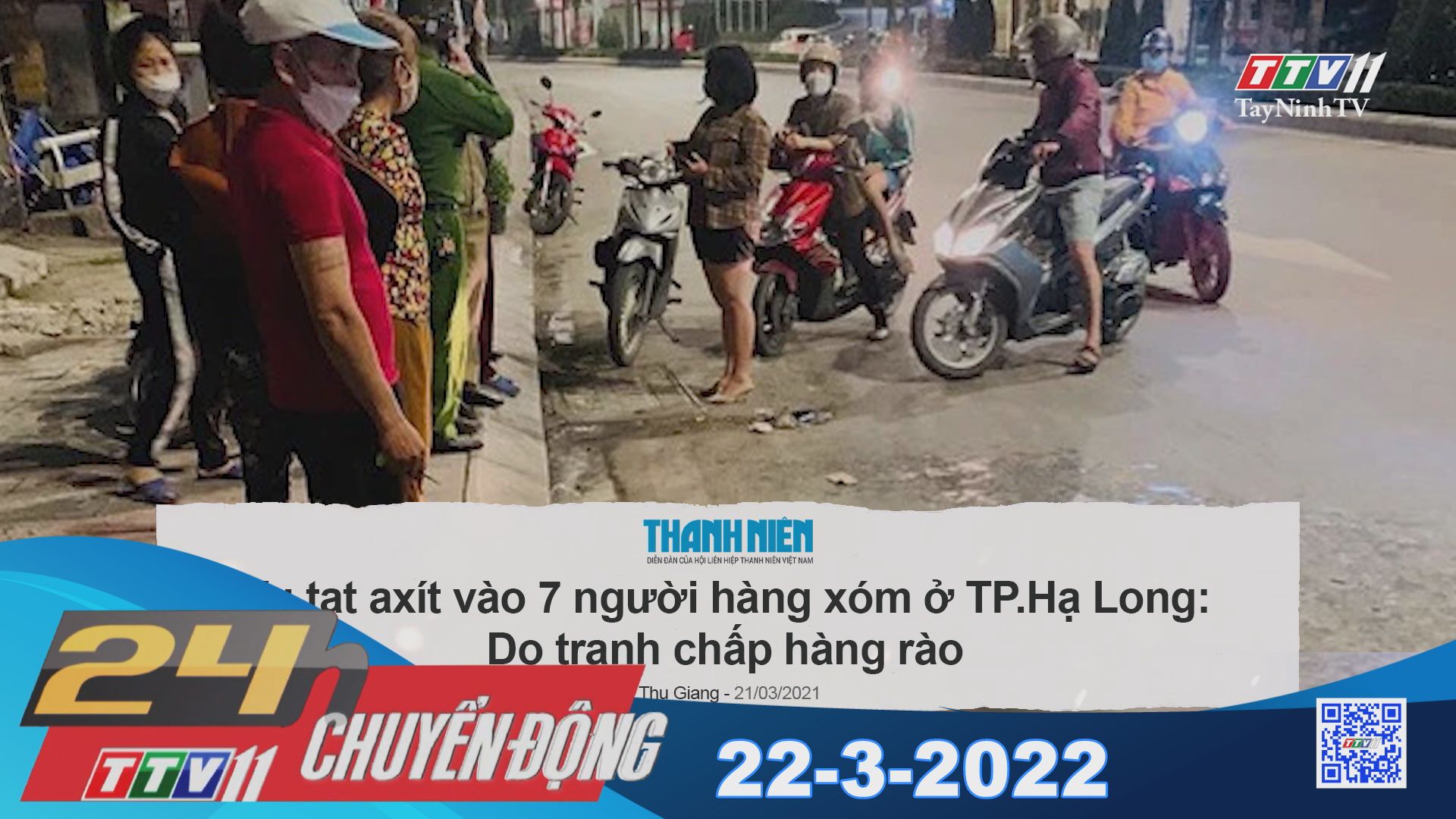 24h Chuyển động 22-3-2022 | Tin tức hôm nay | TayNinhTV