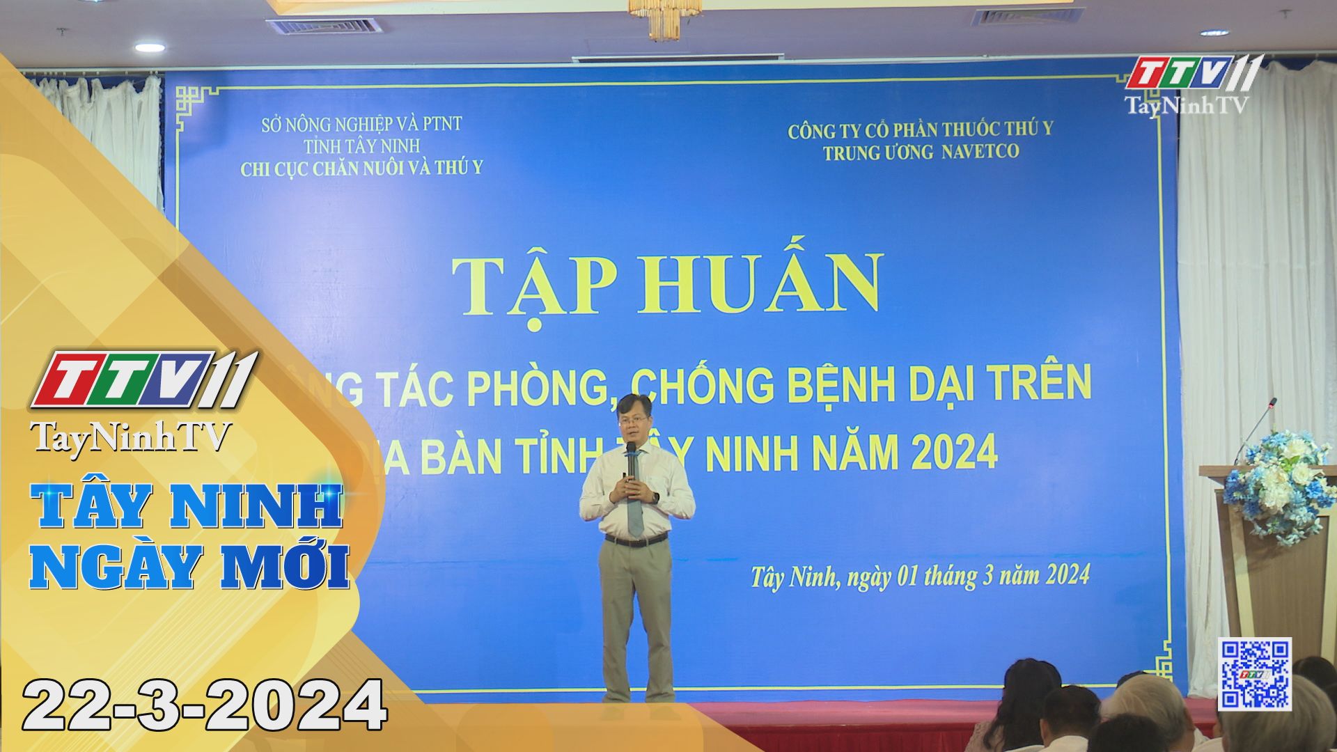 Tây Ninh ngày mới 22-3-2024 | Tin tức hôm nay | TayNinhTV
