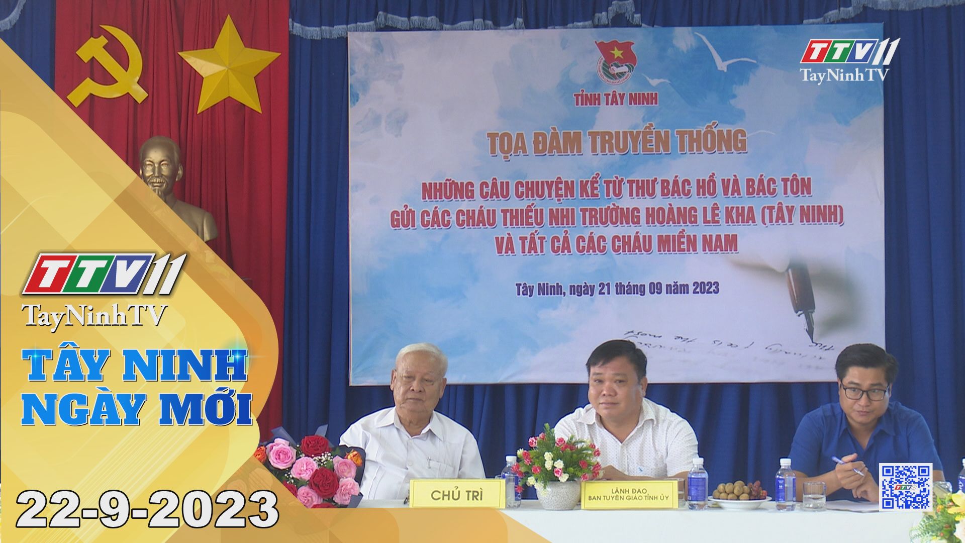 Tây Ninh ngày mới 22-9-2023 | Tin tức hôm nay | TayNinhTV