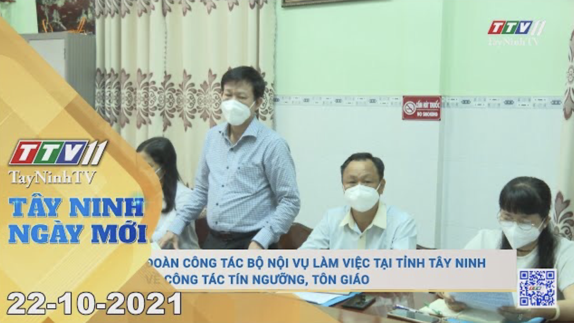 TÂY NINH NGÀY MỚI 22/10/2021 | Tin tức hôm nay | TayNinhTV
