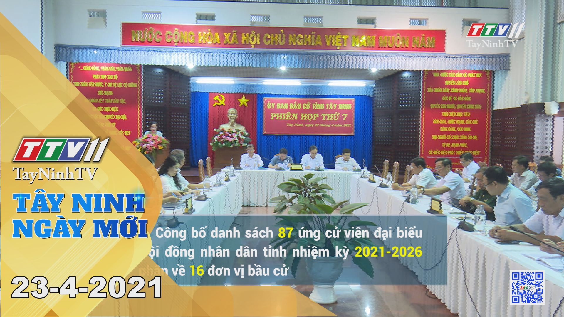 Tây Ninh Ngày Mới 23-4-2021 | Tin tức hôm nay | TayNinhTV